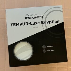 Tempur-Pedic Luxe Egyptian Cotton Sheet Set - Queen